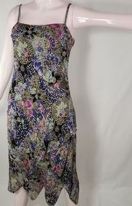 Eva Blue Slinky Dress